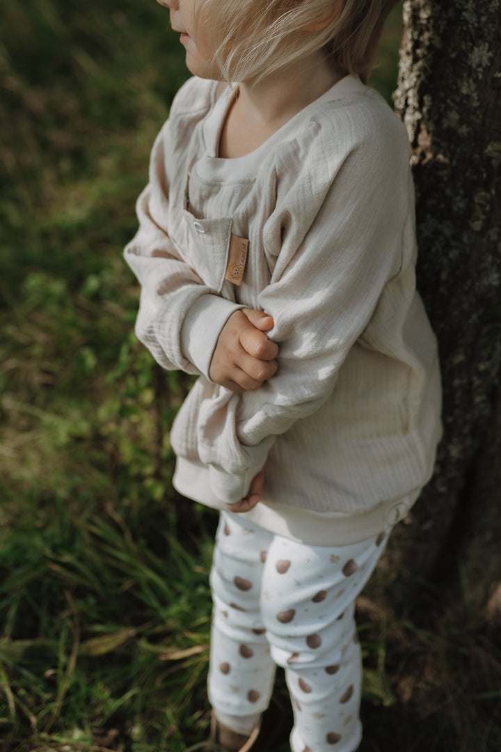 Sweatshirt mit Pad-Tasche